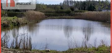 Piękna działka ze stawem