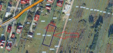 Działka budowlana 850 m2, ul. zagrabowicka, kielce