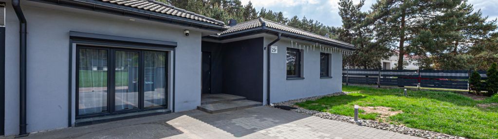 Nowoczesny dom z tarasem, prywatne wejście do lasu