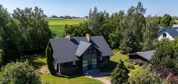 Klimatyczny dom z bala / duża działka 3050m2