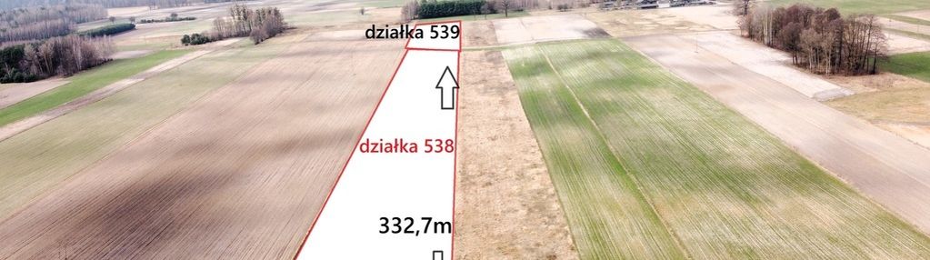 Gospodarstwo 4,9 ha, grunty orne, leśne ostrownica