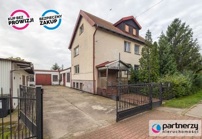 Dom z ogrodem i zapleczem gospodarczym