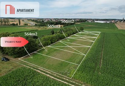 Ostatnia działka budowlana z 4 dostępnych.