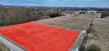 Działka z mpzp, 6900 m2, drochów górny, morawica