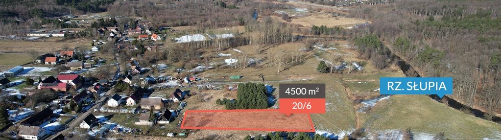 Działka, 4500 m2, charnowo, 7,5 km od morza
