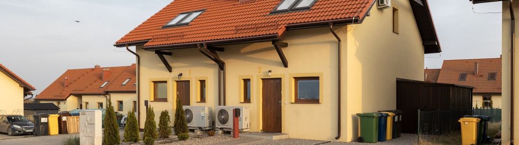 Bliźniak dla rodziny, z dużym ogródkiem