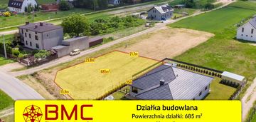 Działka budowlana 685m2 - koszęcin ulica dąbrówki