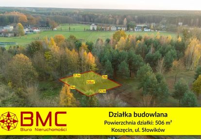 Działka budowlana koszęcin ul. słowików 507m2