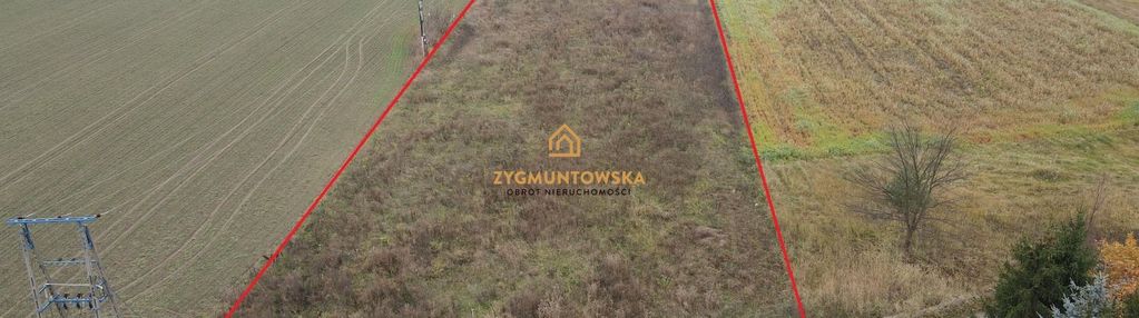Działka w poświętnym pod zabudowę