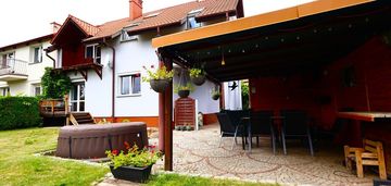 Dom z ogrodem, kominkiem i jacuzzi | ul. działkowa