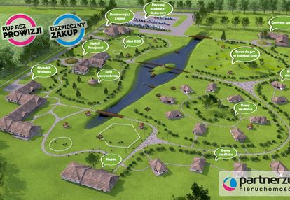 Działka z projektem osady spa