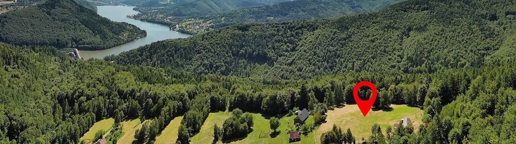 Domek w górach z widokiem i działką 1,26 ha