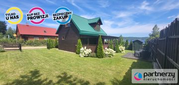 Domek nad jeziorem żarnowieckim