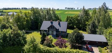 Klimatyczny dom z bala / duża działka 3050m2
