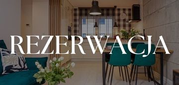 Rezerwacja|3-pok|ogródek, taras|kameralne osiedle