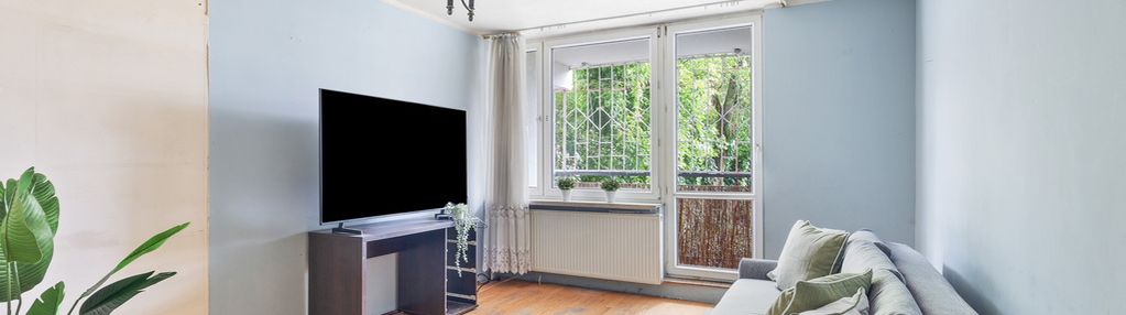 Mieszkanie z potencjałem otoczone zielenią