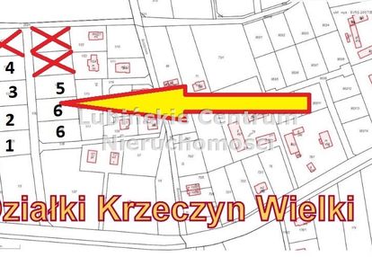 Działka w krzeczynie wielkim