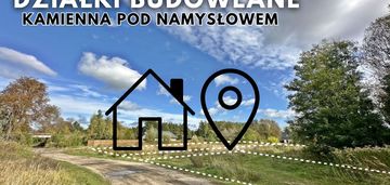 Działki budowlane w kamiennej 10 ar. cena 75zł/m2