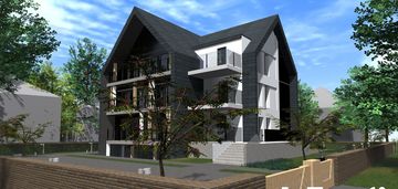 Budynek apartamentowy do wykończenia nad morzem