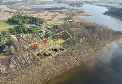 Działki przy jeziorze z mpzp pod domki letniskowe