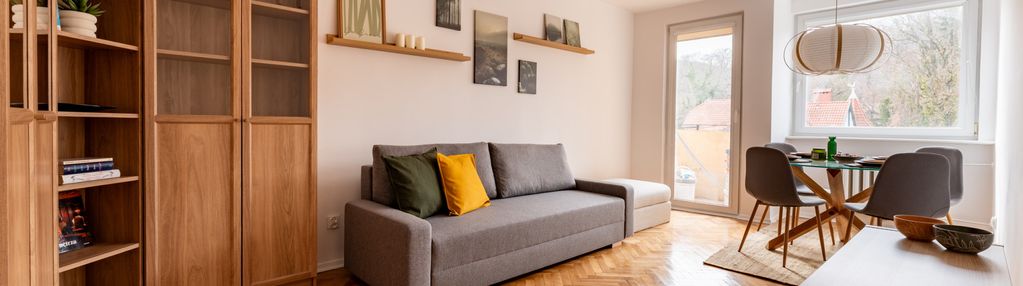 Mieszkanie dwupokojowe na grottgera w oliwie.