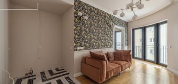 Piękne mieszkanie mokotowie w kameralnym budynku.