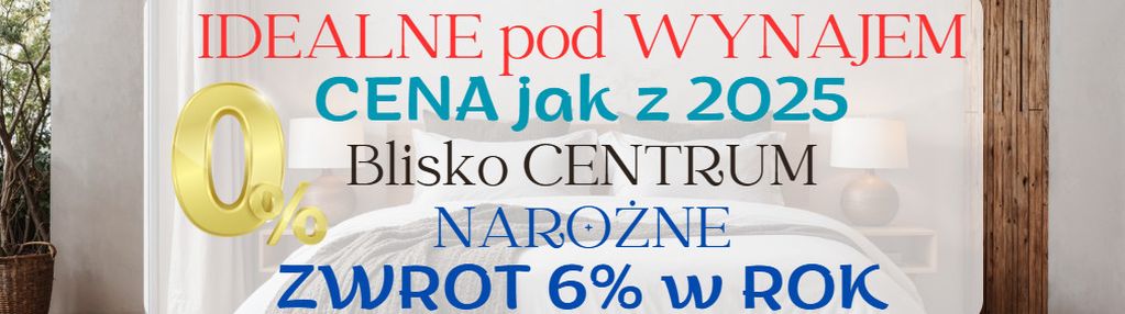 Gotowe⚡narożne⚡blisko centrum⚡0%pcc