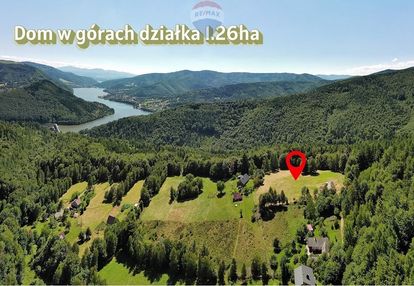 Domek w górach z widokiem i działką 1,26 ha