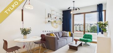 Kabaty, 2-pokojowy apartament z garażem i tarasem