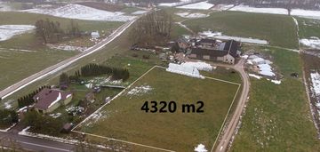 Działka z możliwością uzyskania warunków zabudowy