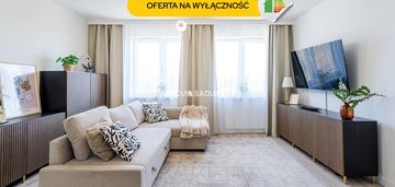 Bardzo słoneczne/3-pok.mieszkanie/2021r/garaż/62m2