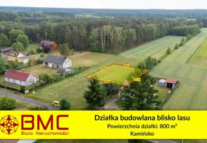 Działka 8a blisko lasu w miejscowości kamińsko