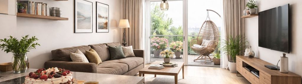 Trzy pokoje na ursynowie, teren do spacerów