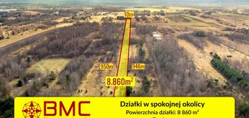 Działki w spokojnej okolicy w miejscowości zawisna