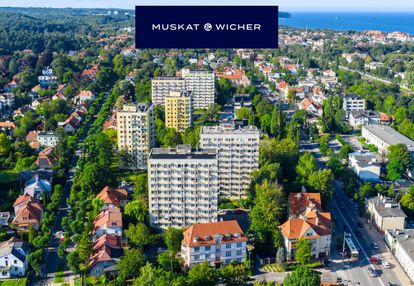 Sopot z pięknymi widokami na las i panoramę miasta