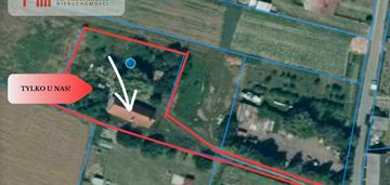 Dom z potencjałem na działce 18a blisko lasu!