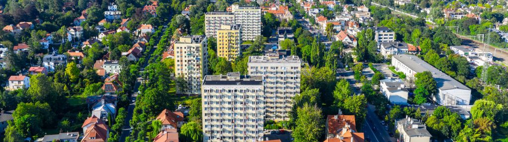 Sopot z pięknymi widokami na las i panoramę miasta
