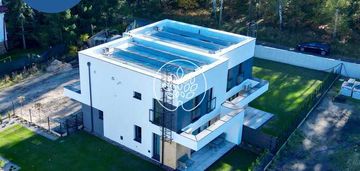 Nowoczesny bliźniak z fotowoltaiką w cenie