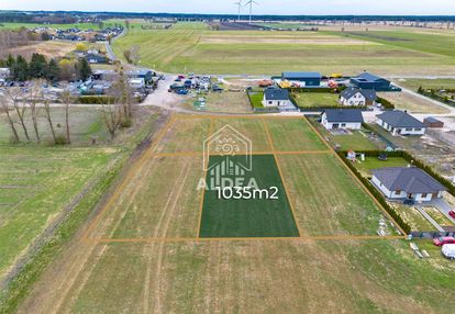 Ustawna działka 1035m² w krążkowie