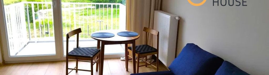Nowoczesne 30 m² z balkonem i parkingiem