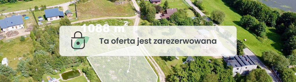 Działka budowlana, mpzp 100m od jeziora obok s6