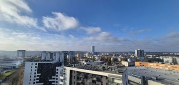 2 pokoje z dużym balkonem