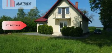 Dom z linią brzegową  jeziora! bory tucholskie