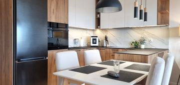 Słoneczne 3-pokojowe mieszkanie z ogródkiem