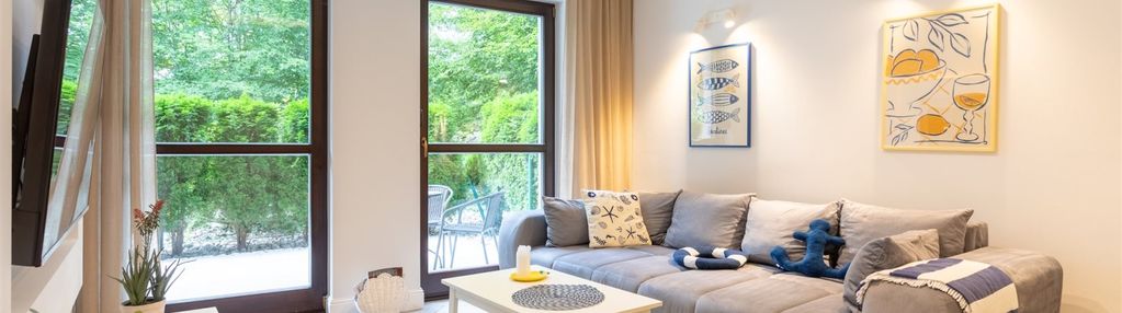 Trzypokojowy lokal z dużym tarasem