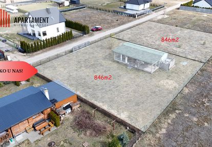 * 2 działki z wz z domkiem - jezioro wąsosz