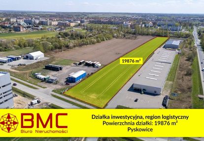 Działka inwestycyjna pyskowice, region logistyczny