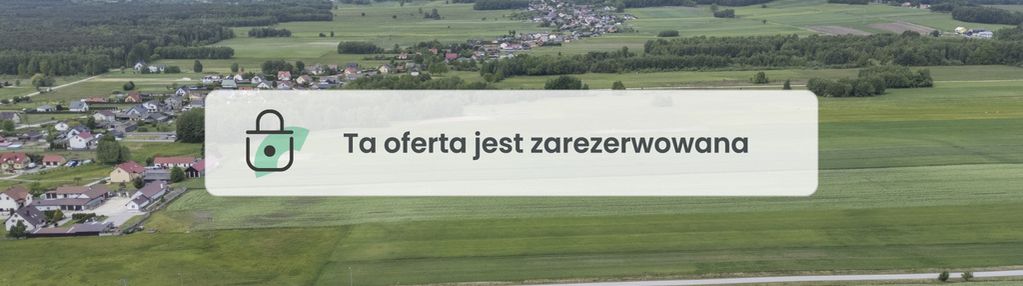 Działka w spokojnej okolicy niedźwiedź