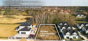 Zaciszna działka z mpzp wśród nowej zabudowy