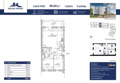 Komfortowy metraż dla rodziny m-26